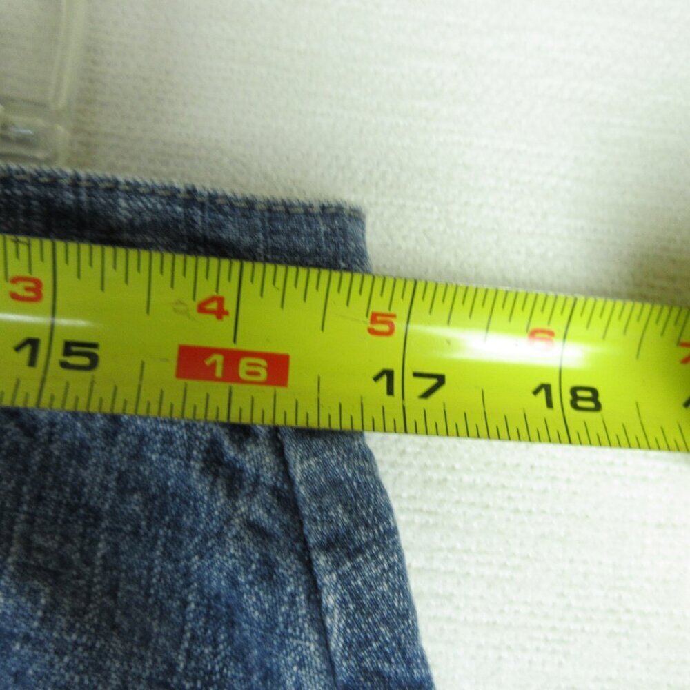 St. John's Bay Long Denim Jean Skirt Size 14 - Picture 7 of 10